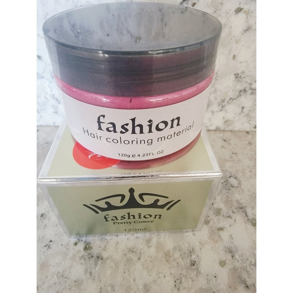 Pretty Cowry‎ Fashion Hair Coloring Material Red Modeling Wax 120g 4.23oz NEW - Picture 3 of 9